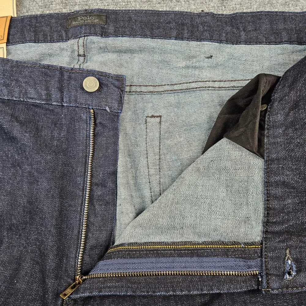 Polo Ralph Lauren Mens Prospect Straight Jeans Indigo Blue 52B x 30 New